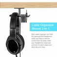 thumbnail image 6 of Universal Fashion Headphone Hanger Headset Earphone Stand Holder Aluminuim Alloy Headphones Bracket Holder, 6 of 7
