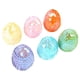 thumbnail image 4 of 6 piezas Pequeños huevos de Pascua de espuma de lentejuelas de 6x4 cm Color variado de huevos de pájaros artificiales adornos para bricolaje de nido, 4 of 8
