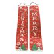 thumbnail image 1 of Toystoory Letrero de bienvenida para puerta con temática navideña, decoración navideña colgante para porche, 1 par Kits de decoración para fiestas, 1 of 6