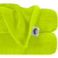 thumbnail image 3 of Royal Comfort 32x64 Solid Color Neon Yellow (2 per Pack) Terry Velour Beach Towel. Made with 100% Cotton Weighing at 16.0 lbs per doz. Why Settle for Polyester get The Real Thing!, 3 of 5