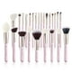 thumbnail image 1 of Set de brochas de maquillaje Jessup T290, 25 unidades, pelo sintético rosa, 1 of 9