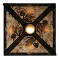 thumbnail image 2 of Meyda Tiffany 132766 12" W Winter Pine Wall Sconce - Silver, 2 of 3