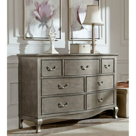 Ne Kids Kensington 7 Drawer Double Dresser In Antique White