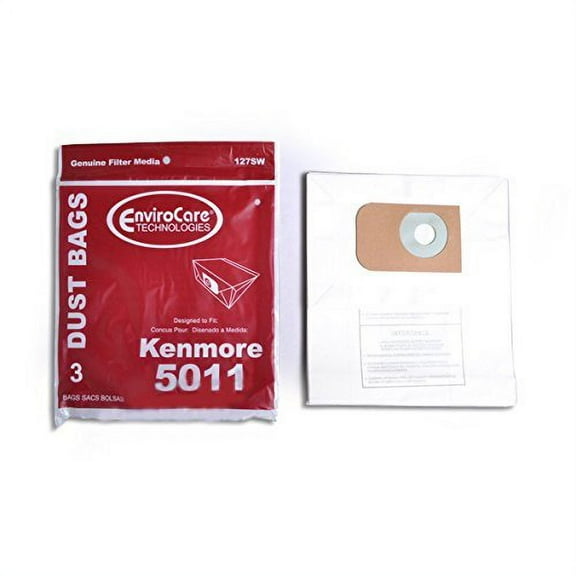 Compatible with Kenmore 15 Type P Canister Vacuum Cleaner Bag 5011 20-5001 40100
