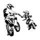 thumbnail image 4 of Calcomanía de pared de motocross decorativa de PVC para motocicleta, auto, moto, murales adhesivos para pared S, 4 of 9