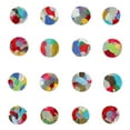 thumbnail image 3 of PI Studio 20x20 Black Modern Framed Museum Art Print Titled - Playful Paint, 3 of 5