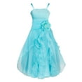 thumbnail image 6 of inhzoy Kids Girls Sleeveless Rhinestone Bow-Knot Wedding Bridesmaid Flower Dress, 6 of 7