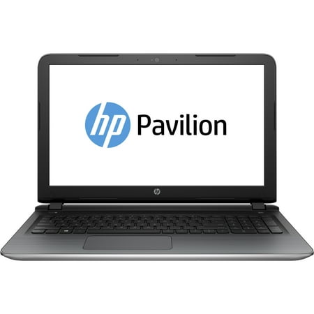 HP Pavilion 15-ab153nr - A10 8700P / 1.8 GHz - Win 10 Home 64-bit - 8 GB RAM - 1 TB HDD - DVD SuperMulti - 15.6" 1366 x 768 (HD) - Radeon R6 - horizontal brushing in natural silver - kbd: US