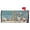 Multi4, variant on Welcome Summer Sea Shells Starfish on Blue Wooden Mailbox Covers Standard Size Beach Nautical Theme Tropical Style Magnetic Mail Cover Letter Post Box Decorations 21" x 18"