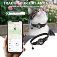 thumbnail image 4 of GPS Cat Tracker - Lightweight Collar, Real-Time Tracking, Reflective, for Small Cats, Pink/Black, 4 of 7