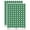 Dark Green, variant on Coffee Break with Beans 200+ Round Stickers - Brown - Matte Finish - 0.50" Size