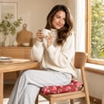 thumbnail image 5 of Christmas U-Shaped Chair Cushions,16"x16"Soft Comfortable Linen Textured Chair Pads Non Slip Seat Cushions for Indoor Dining Room and Kitchen Chairs, 5 of 8