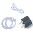 thumbnail image 2 of Bomba De Aire Para Acuario Bomba de aire portátil para acuario, batería de 2600mAh, carga USB, bomba de aire para pecera silenciosa, 2 of 5
