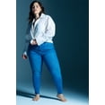 thumbnail image 6 of ELOQUII Women's Plus Size The Morgan Super Stretch Skinny Leg Jean, 6 of 6