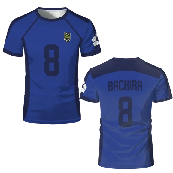 Anime Japan Blue Lock Isagi Yoichi Football Shirt Cosplay Hyoma Chigiri Meguru Bachira T-shirt Children's Wear