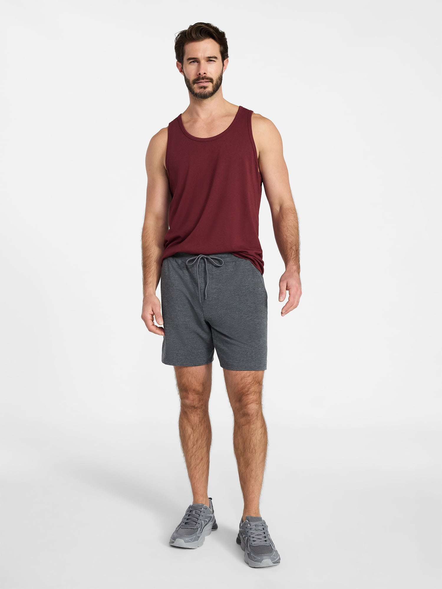 Athletic Works Men's and Men's Big & Tall Tri-Blend Tank Top, Sizes XS-4XLT