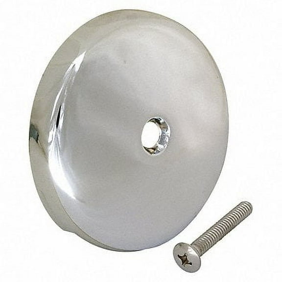 Manufacturer Varies Chrome, Bath Drain, Overflow Face Plate 35247