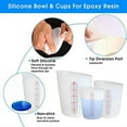 thumbnail image 3 of Silicone Measuring Cups Flexible Melting Measure Cups for Chocolate, Epoxy Resin Butter, Squeeze Pour Baking Cup, 3 of 5