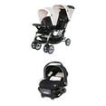 thumbnail image 2 of Baby Trend Infant & Toddler Double Stroller & Single Car Seat, Sit N' Stand, Khaki, Combo, 2 of 13
