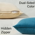 thumbnail image 4 of Topfinel Blue White Pillow Sham Covers,Fall Velvet Throw Pillow Covers for Couch Sofa Living Room,Soft Country Bed Pillows Decorative,Set of 4,18x18 Inch, 4 of 6