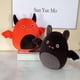 thumbnail image 3 of Pequeño muñeco de murciélago diabólico, regalo del Día de San Valentín, juguete de peluche de dibujos animados, almohada divertida, regalo de Halloween, regalo de cumpleaños oso de fresa Electrónica, 3 of 3