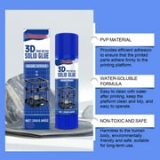 Glue for 3D Printing - Versatile 25ml Filament Sticks with High Adhesion and Easy Clean for Various Hotbed Materials