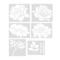 thumbnail image 1 of Uinagy Garden Fence Large Flower Template, 1 of 9
