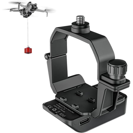 GAEKOL Mini 4 Pro Airdrop System, Quick Release Payload Delivery Transport Device Wedding Drone Fishing Bait Search & Rescue for DJI Mini 4 Pro Drone Accessories