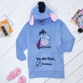 thumbnail image 3 of Sudadera con capucha Disney Stitch para mujer, forro polar cálido, azul, 3 of 6