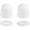 White, variant on Yuangui Small Frog Toilet Bolt Caps Universal Floor Bolts Caps