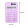 thumbnail image 2 of Calculadora básica Calculadora de oficina Calculadora portátil Calculadora para estudiantes escolares, 2 of 7