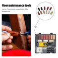 thumbnail image 5 of Laminate Floor Repair Kit, Professional, Wax System, Worktop, Heavy Duty Case, Scratch Repair Tools, 5 of 5