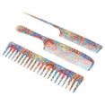 thumbnail image 3 of MasteelfCA 3pcs Styling Combs Hairstyling Combs Hairdressing Combs Hair Combs (Assorted Color), 3 of 8