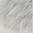 thumbnail image 3 of Linon Tillie Backless Home Office Stool, 18.3"-20.28" Adjustable Seat Height , Chrome Finish with White Faux Fur Fabric, 3 of 3