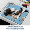 thumbnail image 6 of Cattle Printed Square Desk Mat Gaming Mouse Pad with Non-Slip Rubber Bottom - 8.3x9.8 Inch Office and Gaming Mouse Pad, 6 of 6