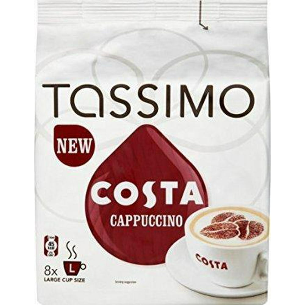 Tassimo Costa Cappuccino Coffee Pods 3 x 8's