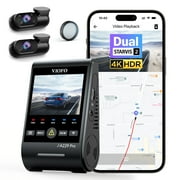 VIOFO A229 Pro 3 Channel 4K HDR Dash Cam, Dual STARVIS 2 Sensors, 4K+2K+1080P Front Inside and Rear, 5GHz WiFi, GPS, Voice Control, Parking Mode, Support 512GB Max