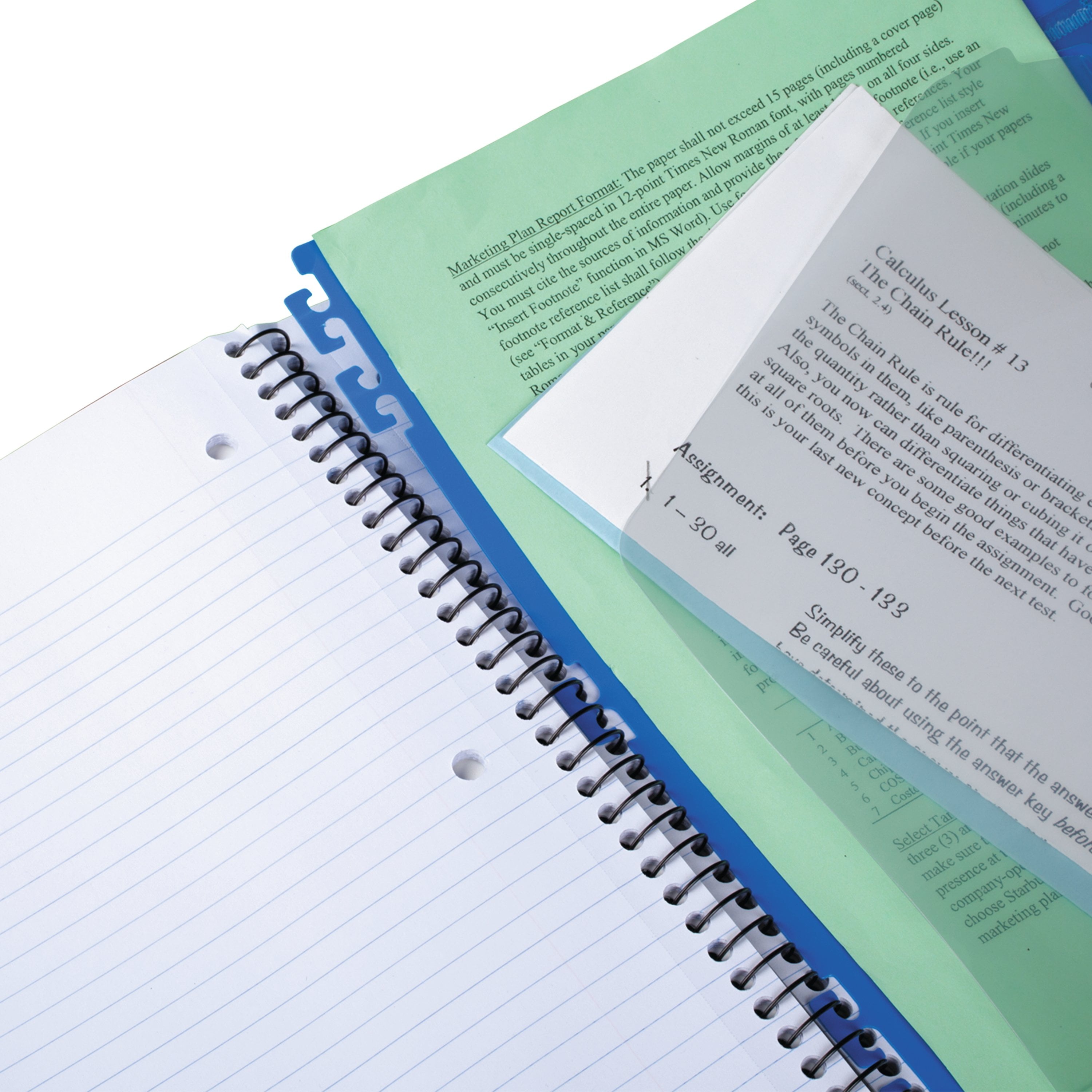 Five Star Advance Notebook, 1 Subject, College Ruled, Black (11125AA2)