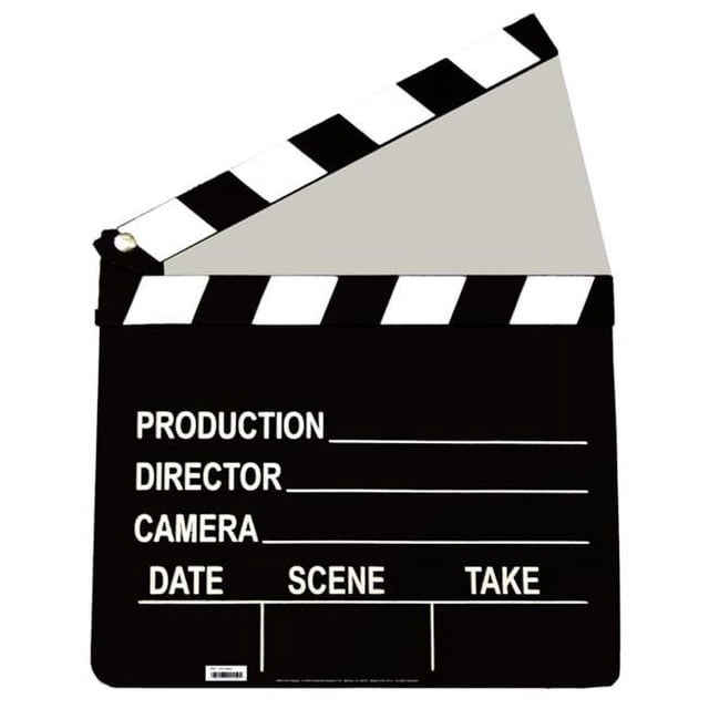 Advanced Graphics 550 Film Clapper Stand-Up en Carton Grandeur Nature