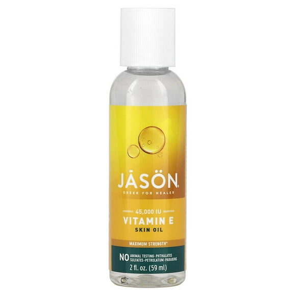 Jason Huile pour la Peau à la Vitamine E Force Maximale 45000 IU 2 fl oz Lot de 4