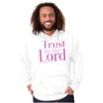 thumbnail image 5 of Christian Faith Trust in the Lord Unisex Plus Fleece Graphic Hoodie Brisco Brands 3X, 5 of 6