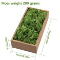 thumbnail image 7 of Nyidpsz Preserved Moss Decoration Lightweight Eternal Moss Craft Soft Green Moss Art Prop Aesthetic Artificial Fake Moss No Maintenance Faux Moss Wall for Home Office Wall, 7 of 7