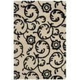 thumbnail image 7 of SAFAVIEH Soho Zahara Geometric Wool Area Rug, Beige/Black, 2' x 3', 7 of 7
