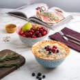 thumbnail image 5 of Selamica Juego De Tazones De Cereales De Porcelana De 7 Pulgadas - Juego De 6 Tazones De Cerámica Juego De Tazones De Sopa Para Ensalada De Sopa De Cereales Y Pasta Colores Surtidos, 5 of 5