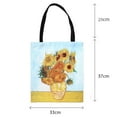 thumbnail image 2 of de hombro con estampado de pintura al para mujer, de hombro moderno y creativo con estampado de moda duradero para viajar, , GIRASOL Yinane Bolso de lona Ladise, 2 of 7