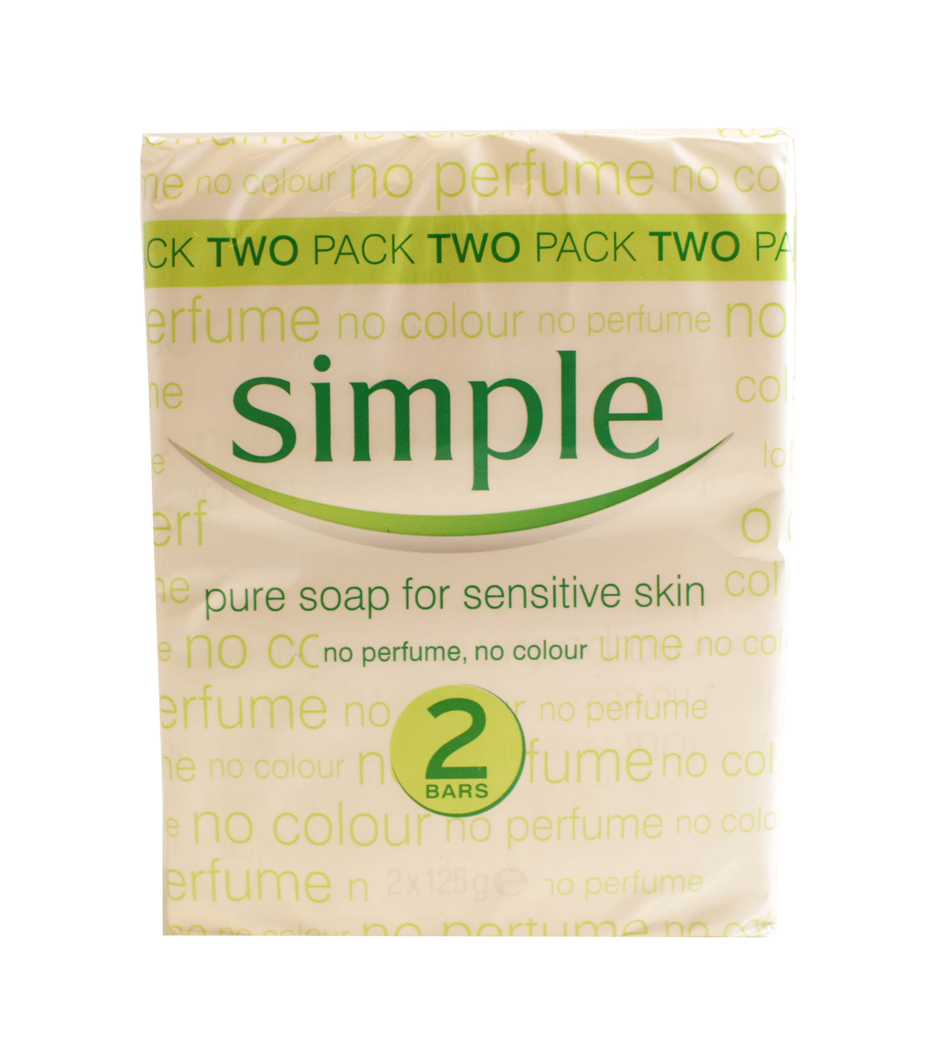 Simple 2pack Pure Soap For Sensitive Skin
