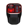 thumbnail image 1 of Birdeem Intelligent Digital Display Car Mounted Cup Type Inverter Converter 12V24V Power Supply To Power Car 220V Multifunctional Socket Car Inverter, 1 of 1