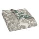 thumbnail image 3 of Levtex Home - Manta acolchada Bretton Woods - (50x60 pulgadas) - Folk Holiday - Verde, crema y gris pardo - Edredón (50x60 pulgadas) - Reversible - Algodón/poliéster, 3 of 3