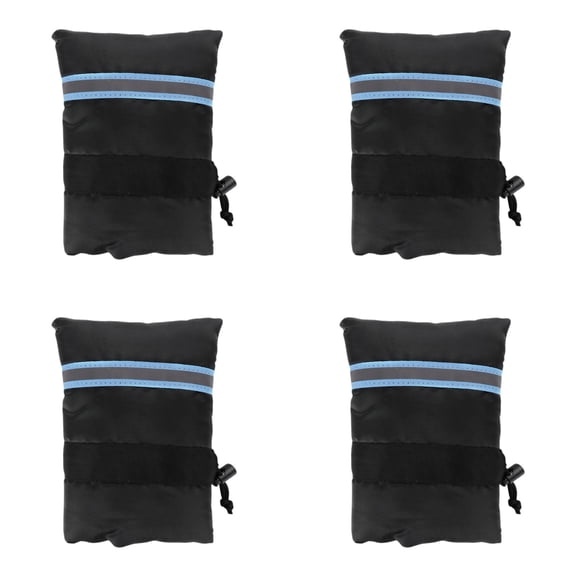 4PCS Winter Faucet Covers for Outdoor Spigot Protection, Insulated Waterproof Hose Bib Covers,Thick Frost-Free Spigot Covers for Outdoor Faucet Winterizing, Home Yard and Patio Essential