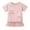 Pink-03, variant on Ugoldhm Girls Cotton Summer Midi Dress - Crew Neck Short Sleeve Cozy Dresses, 2-8T